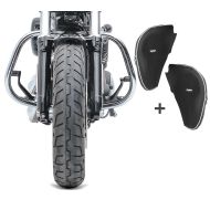 Sturzbügel Set für Harley Davidson Sportster 04-20 mit Spritzschutz Craftride S-Y8_1