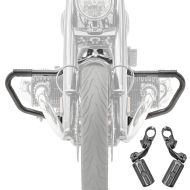 Sturzbügel Mustache für BMW R 18 / Classic 20-21  Craftride MV3 schwarz + Sturzbügel CF1_1
