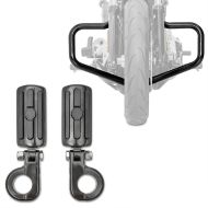 Crash bar with footpegs 38mm set compatible with chopper / custombikes 18-24 Craftride FS1 Mustache black
