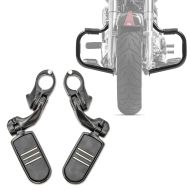 Crash bar with footpegs 32mm set compatible with chopper / custombikes 00-17 Craftride FM8 Mustache black