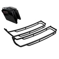 Saddlebag Lid Rail fits for Harley Davidson Touring 93-13 black Craftride