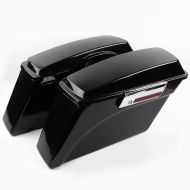 Hard saddlebags fits for Harley Davidson Road King Classic (FLHRC/I) 98-13, black Craftride