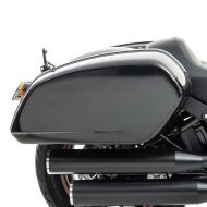 Hard saddlebags fit for Harley Davidson Low Rider / S / ST 18-24 rigid side cases with brackets Craftride HB14