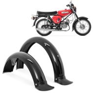 Mudguard front + rear compatible with Simson S50 / S51 / S70 fenders + mud flaps Fender Craftride black