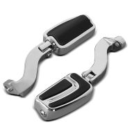 Passenger footpegs with supports fits for Harley Davidson Road King 94-23 W1 chrome Craftride