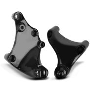 Passenger footpegs support fits for Harley Davidson Sportster 14-20 black Craftride