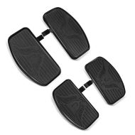 Trittbretter Set Fahrer und Beifahrer für Harley Davidson Night Train / Sport Glide Craftride FB1 schwarz_1