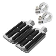 Motorcycle Crash Bar Footpegs with mounting clamp 38mm Set Craftride HC6