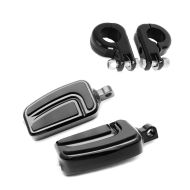 Motorcycle Crash Bar Footpegs with mounting clamp 32mm Set Craftride HC11