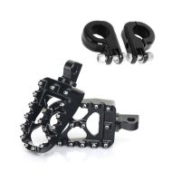 Motorcycle Crash Bar Footpegs with mounting clamp 32mm Set Craftride HC14