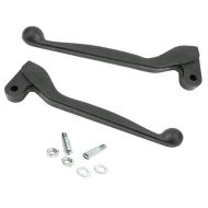 Brake lever and clutch lever compatible with Simson S51/70 Craftride black