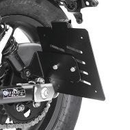 Side Mount license plate holder compatible with Honda Rebel 500 CMX 17-24 black Craftride