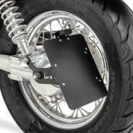 Side Mount license plate holder compatible with Yamaha XV 535/ 1100 Virago Craftride black