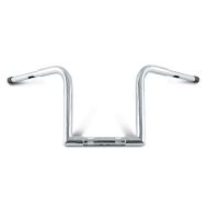 Handlebar Ape Hanger Square 12" fits for Harley Davidson Fat Boy FLFB/ FLSTF/ Special chrome Craftride