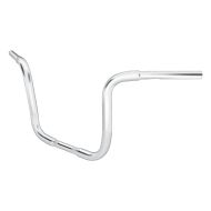 Handlebar Ape Hanger Fat Custom 1-1/4" Height 14" fits for Harley Davidson by Craftride Chrome