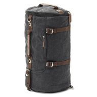 Motorrad Rucksack Canvas Craftride VG8 Hecktasche Vintage 35Ltr schwarz_1