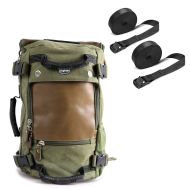Rucksack für BMW R NineT Scrambler inkl. Spanngurte VG6 grün_1