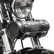 Motorrad Werkzeugrolle Craftride Elgin 2,4Ltr für Chopper Bobber Cafercaer und Scrambler in schwarz_1