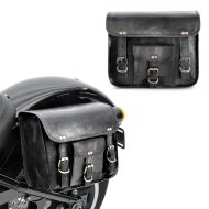 Satteltaschen für Harley Davidson Sportster 1200 Nightster / Roadster Craftride SV2 Paar 6Ltr schwarz_0