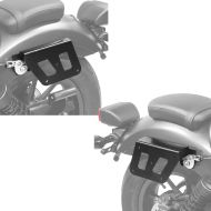 Set Satteltaschenhalter für Honda Rebel 1100 21- Kofferträger abnehmbar Craftride QL rechts-links_1