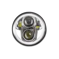 LED Headlight 5.75" Inch fits for Harley Davidson M18 Headlamp chrome