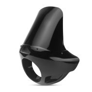 Headlight Fairing compatible with Cruiser Custom Windshield Craftride VD8 black CB15951