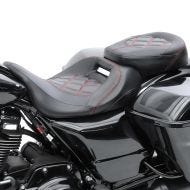 Seat fits for Harley Davidson Touring 09-24 Touring Seat Craftride RH3 black-red