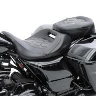 Seat fits for Harley Davidson Touring 09-24 Touring Seat Craftride RH3 black-white