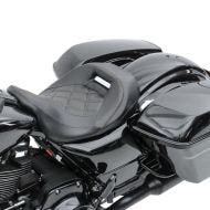 Solo Seat Low Profile fits for Harley Davidson Touring 09-24 Craftride RH3 black