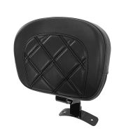 Driver Backrest fits for Harley Davidson Touring Models 97-24 Craftride FR12 black