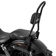 Sissy bar Craftride CSL compatible with Harley Davidson Dyna Street Bob 09-17, Low Rider S black