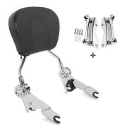 Sissy Bar Vario fits for Harley Davidson Road King 09-13 with Docking Kit chrome Craftride