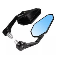 Bar end mirror compatible with Kawasaki Z 650 / 125 Craftride RL1 pair black