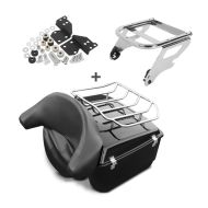 Top Case King für Harley Road King Classic 98-08 mit Docking Rack Gepäck-Grill Craftride_0