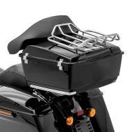 Topcase Harley Davidson Touring 97-13 Craftride Large mit Gepäckgrill schwarz_1