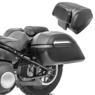 Motorrad Topcase Set mit Seitenkoffer und Montagekit für Costumbikes Craftride TK3 Kunstleder_1