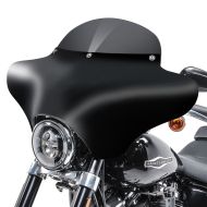 Batwing Verkleidung mit Windschild M für Chopper und Bobber MD8 matt-dunkel getönt_0
