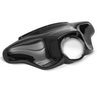 Batwing Verkleidung für Harley Davidson Touring 96-13 Craftride in schwarz_0