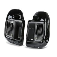 Lower vented Leg Fairing fits for Harley Davidson Touring 14-24 Craftride black
