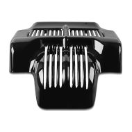 Oil cooler cover motorcycle Craftride black DK266