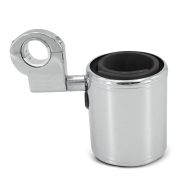 Costum cup holder compatible with Indian Chief / Dark Horse bottle holder Craftride chrome