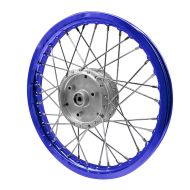 Spoke wheel rim aluminum 1,6x16 for Simson S51 S50 S70 Schwalbe KR51 alloy Craftride AF14 blue