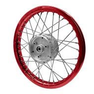 Spoke wheel rim aluminum 1,6x16 for Simson S51 S50 S70 Schwalbe KR51 alloy Craftride AF15 red