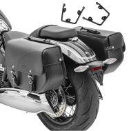 Set 2x Satteltaschen mit Halter für Harley Sportster 95-15 Craftride Oregon links-rechts_1