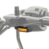 LED Lauflicht Lenkerblinker Motorrad Lumitecs BL8 LED Blinker mit E-Prüfzeichen 2 Stück getönt_1