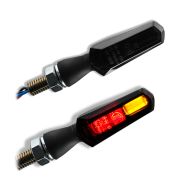 LED turn signal with rear and brake light compatible with Yamaha R7 / Tenere 700 Lumitecs TX25