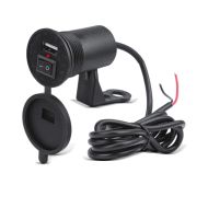 12V motorcycle USB socket Lumitecs US4