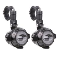 LED auxiliary headlight with crash bar brackets Lumitecs MS1 Front Fog light ECE 12V incl. connection cable