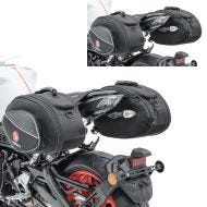 2x Motorcycle Saddlebag Bagtecs SP3 Sidebag pair 36-60 Liters black Discount Set