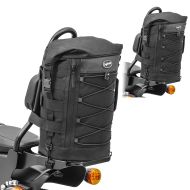 2x Sissy bar bag for cruisers duffle tail bag Craftride DB4 Discount Set